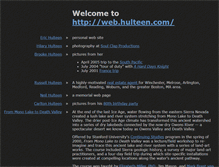 Tablet Screenshot of hulteen.com